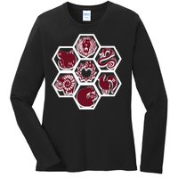 Seven Deadly Sins Emblems Ladies Long Sleeve Shirt