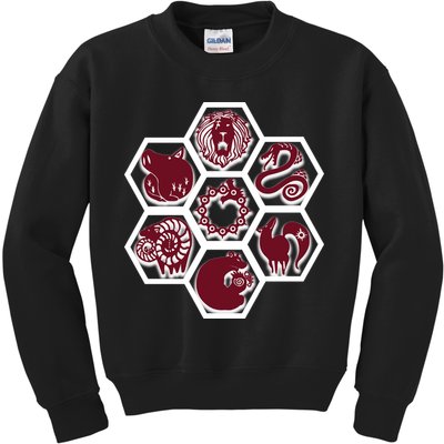 Seven Deadly Sins Emblems Kids Sweatshirt