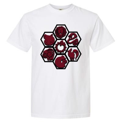 Seven Deadly Sins Emblems Garment-Dyed Heavyweight T-Shirt