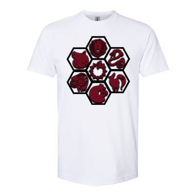 Seven Deadly Sins Emblems Softstyle CVC T-Shirt