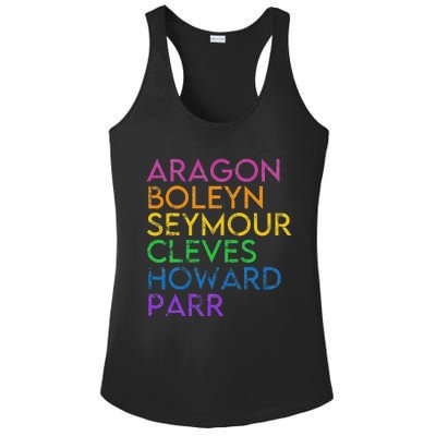 Six Ex Wife British History Historian Musical Lover Ladies PosiCharge Competitor Racerback Tank