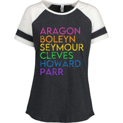 Six Ex Wife British History Historian Musical Lover Enza Ladies Jersey Colorblock Tee