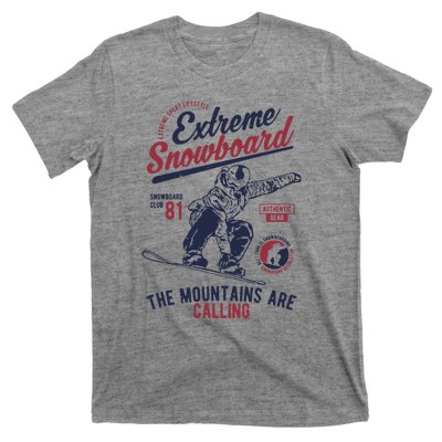 Snowboard Extreme Winter Sport Snowboarder Gift T-Shirt