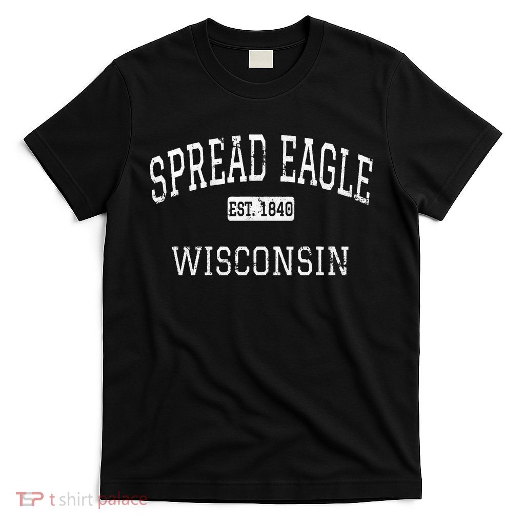 Spread Eagle Wisconsin WI Vintage T-Shirt