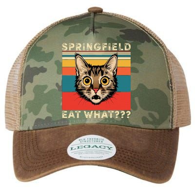 Springfield Eat What TheyRe Eating Dogs Cats Pets Trump Legacy Tie Dye Trucker Hat