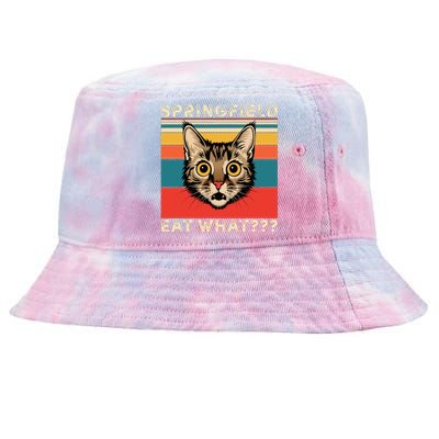 Springfield Eat What TheyRe Eating Dogs Cats Pets Trump Tie-Dyed Bucket Hat