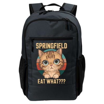 Springfield Eat What TheyRe Eating Dogs Cats Pets Trump Daily Commute Backpack