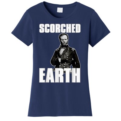 Scorched Earth William Tecumseh Sherman Women's T-Shirt