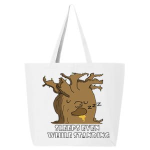 Sleeps Even While Standing Funny Design 25L Jumbo Tote