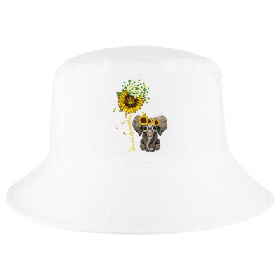 Sunflower Elephant Weed Leaf Canabis 420 Marijuana Cool Comfort Performance Bucket Hat