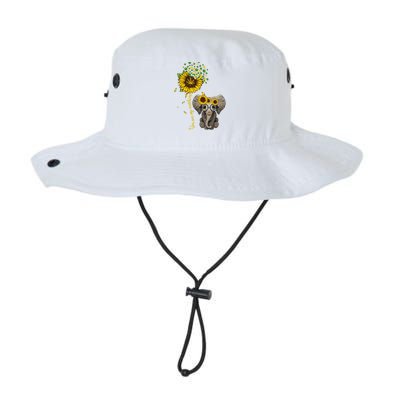 Sunflower Elephant Weed Leaf Canabis 420 Marijuana Legacy Cool Fit Booney Bucket Hat