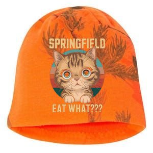 Springfield Eat What TheyRe Eating Dogs Cats Pets Trump Kati - Camo Knit Beanie