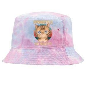 Springfield Eat What TheyRe Eating Dogs Cats Pets Trump Tie-Dyed Bucket Hat