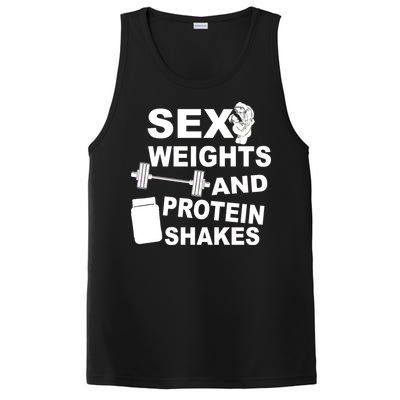 Sex Weights Protein Shakes PosiCharge Competitor Tank