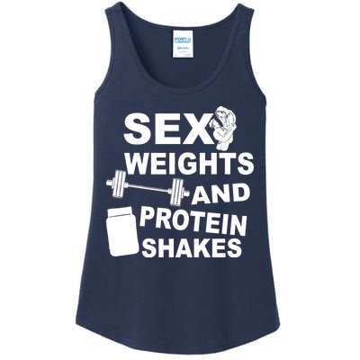 Sex Weights Protein Shakes Ladies Essential Tank