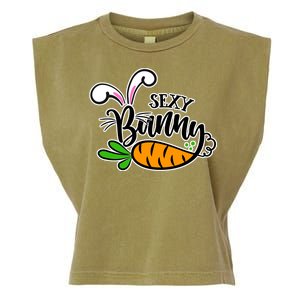 Sexy Bunny Funny Easter Garment-Dyed Women's Muscle Tee