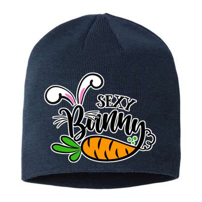 Sexy Bunny Funny Easter Sustainable Beanie