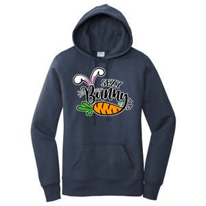 Sexy Bunny Funny Easter Women's Pullover Hoodie