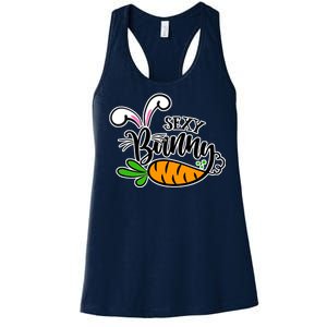 Sexy Bunny Funny Easter Women's Racerback Tank