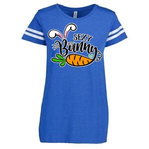 Sexy Bunny Funny Easter Enza Ladies Jersey Football T-Shirt