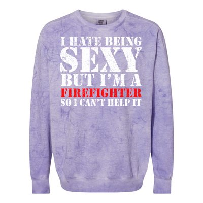 Sexy Firefighter  Colorblast Crewneck Sweatshirt