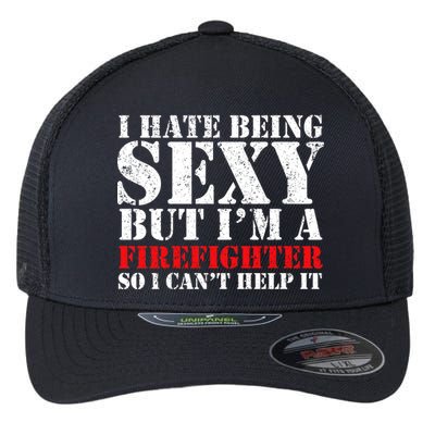 Sexy Firefighter  Flexfit Unipanel Trucker Cap