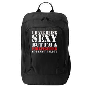 Sexy Firefighter  City Backpack