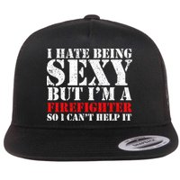 Sexy Firefighter  Flatbill Hat