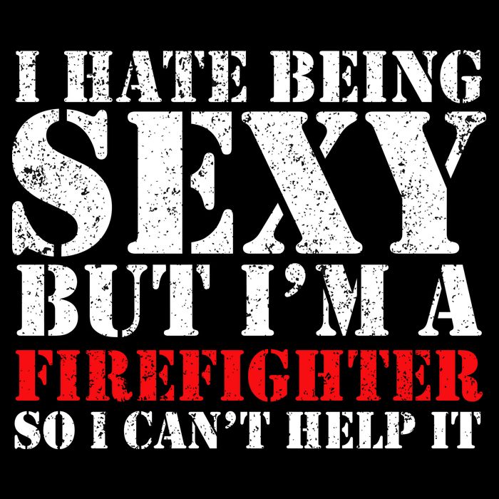Sexy Firefighter  Flatbill Hat