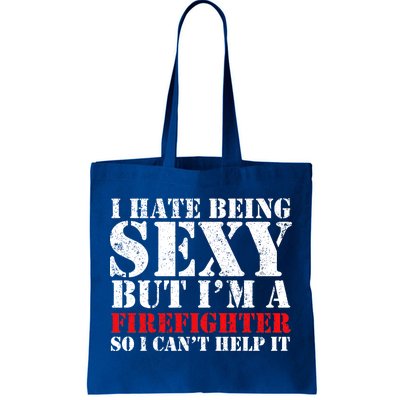 Sexy Firefighter  Tote Bag