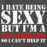 Sexy Firefighter  Vector Backpack
