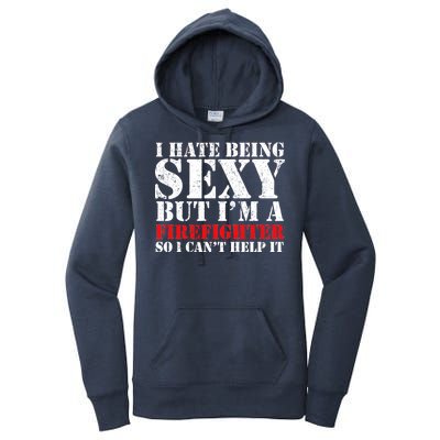 Sexy Firefighter  Women's Pullover Hoodie