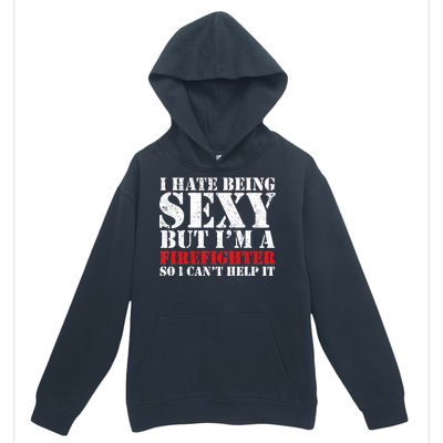 Sexy Firefighter  Urban Pullover Hoodie