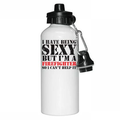 Sexy Firefighter  Aluminum Water Bottle