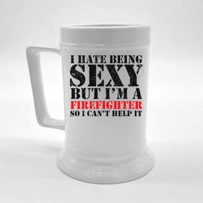 Sexy Firefighter  Beer Stein