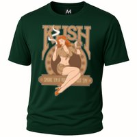 Sexy Lady Kush Smoke Marijuana Performance Shirt