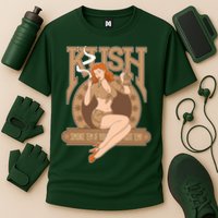 Sexy Lady Kush Smoke Marijuana Performance Shirt