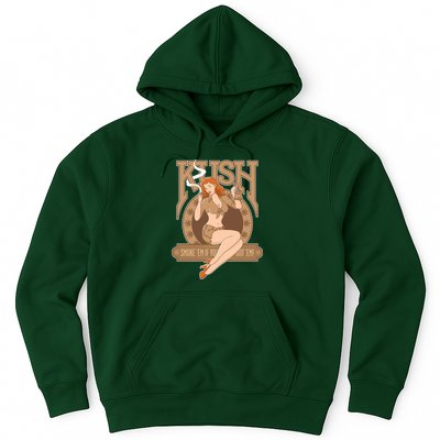 Sexy Lady Kush Smoke Marijuana Hoodie