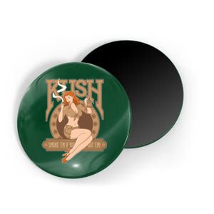 Sexy Lady Kush Smoke Marijuana Magnet