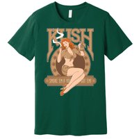 Sexy Lady Kush Smoke Marijuana Premium T-Shirt