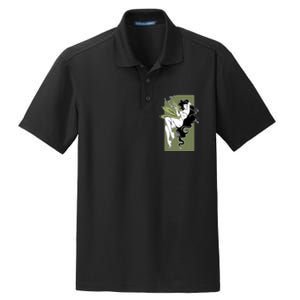 Sexy Lady Smoking Cannabis Dress Dry Zone Grid Polo