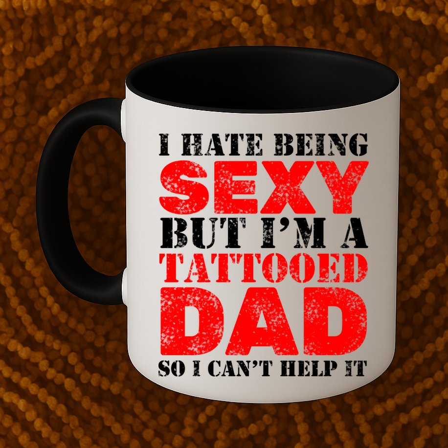 Sexy Tattooed Dad Mug