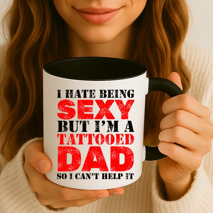 Sexy Tattooed Dad Mug