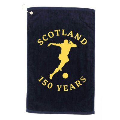 Scotland Football 150th Anniversary Scottish Platinum Collection Golf Towel