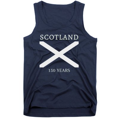 Scotland Football 150th Anniversary Scottish Tank Top