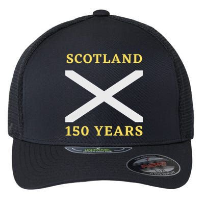 Scotland Football 150th Anniversary Scottish Flexfit Unipanel Trucker Cap