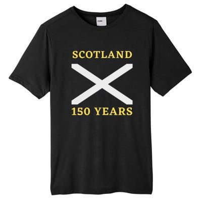 Scotland Football 150th Anniversary Scottish Tall Fusion ChromaSoft Performance T-Shirt