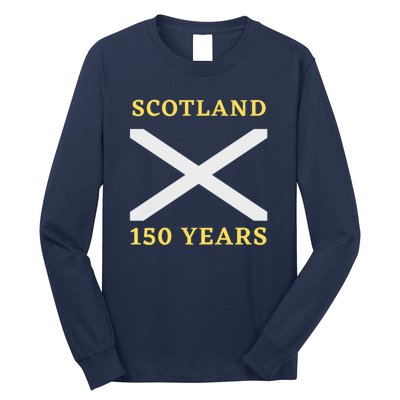 Scotland Football 150th Anniversary Scottish Long Sleeve Shirt