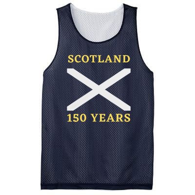 Scotland Football 150th Anniversary Scottish Mesh Reversible Basketball Jersey Tank