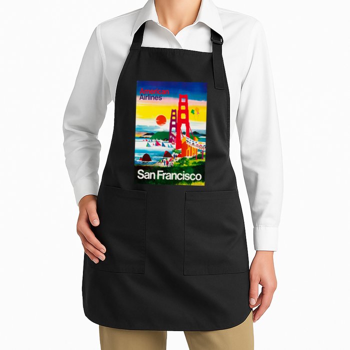 San Francisco 1971 Vintage Travel Poster Apron